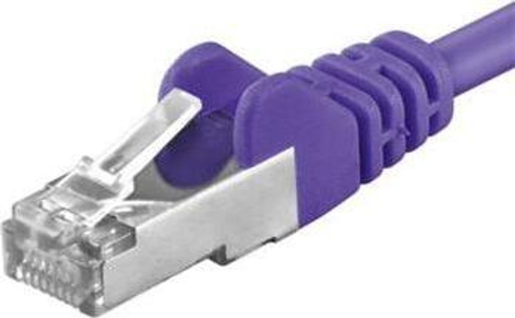 PremiumCord SP6ASFTP020V Netzwerkkabel Violett 2 m Cat6a S/FTP (S-STP) (sp6asftp020V)