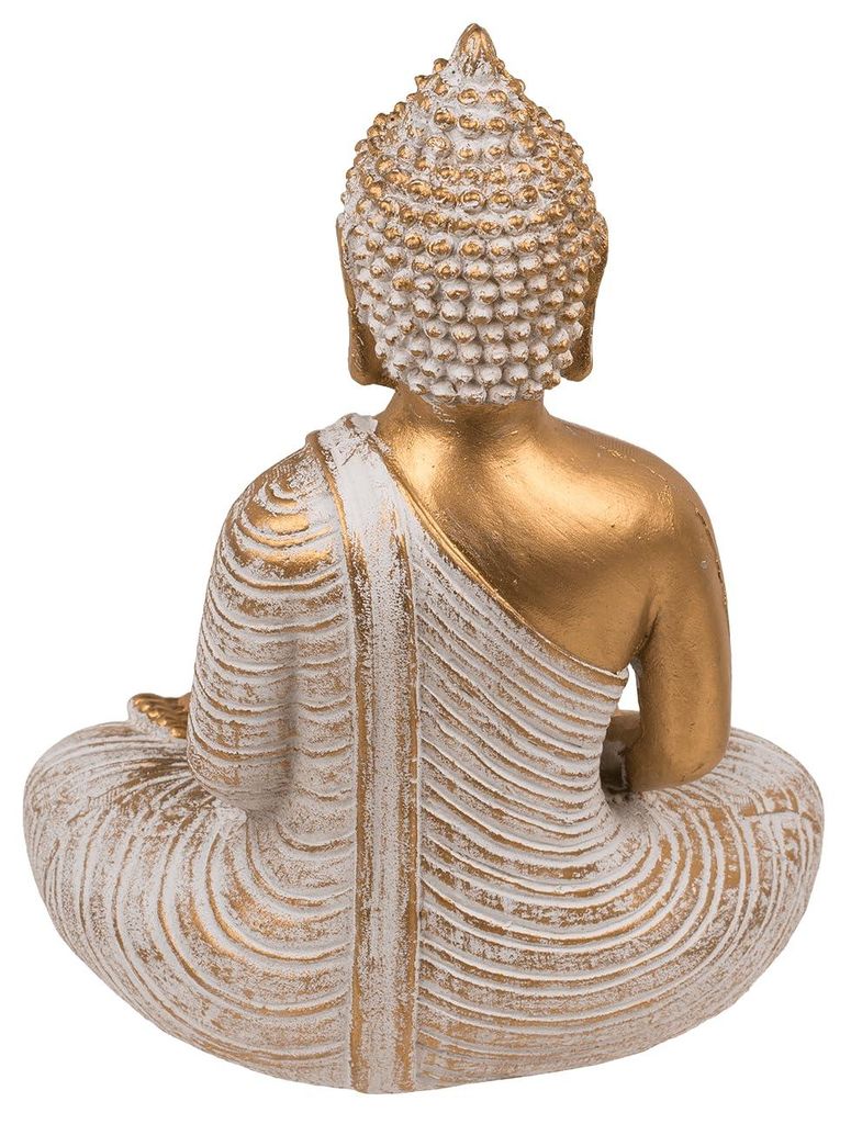 Out of the blue Deko-Figur, Buddha, mit Teelichthalter, ca. Produktbild 