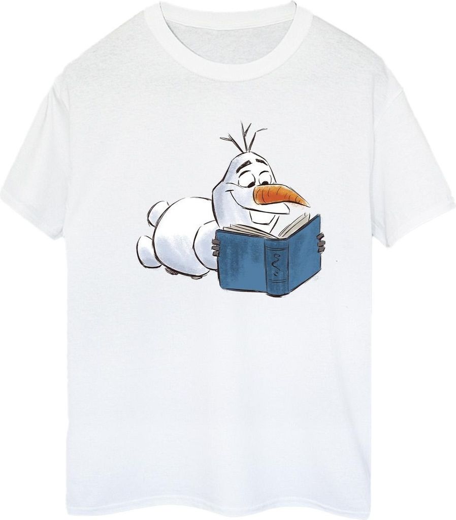 Disney - "Frozen" T-Shirt für Damen BI24647 (L) (Weiß)