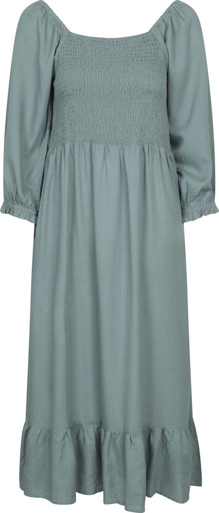 Mountain Warehouse - "Cadiz" Midikleid für Damen Langärmlig MW4191 (34 DE) (Khakigrün)