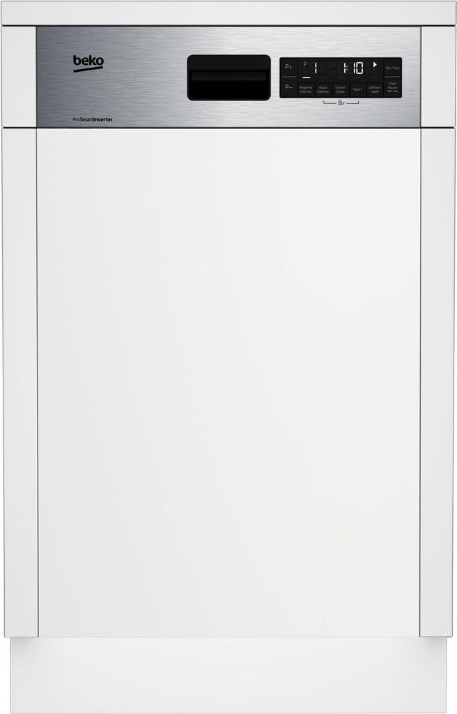 BEKO BDSS28040XQ Einbau-Geschirrspüler integriert 45 cm