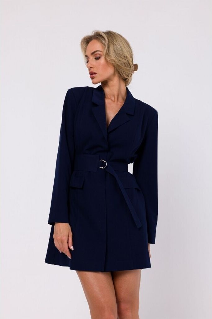 Made of Emotion Jackenkleid für Damen Caennan M749 dunkelblau XXL