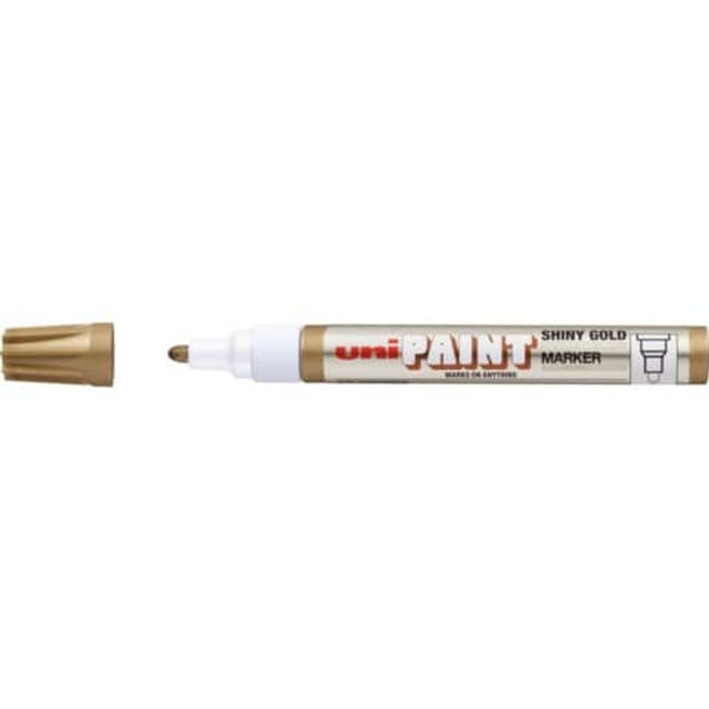 Faber Castell Lackmarker UNI PAINT PX-20 2-3 mm Shiny gold Produktbild 