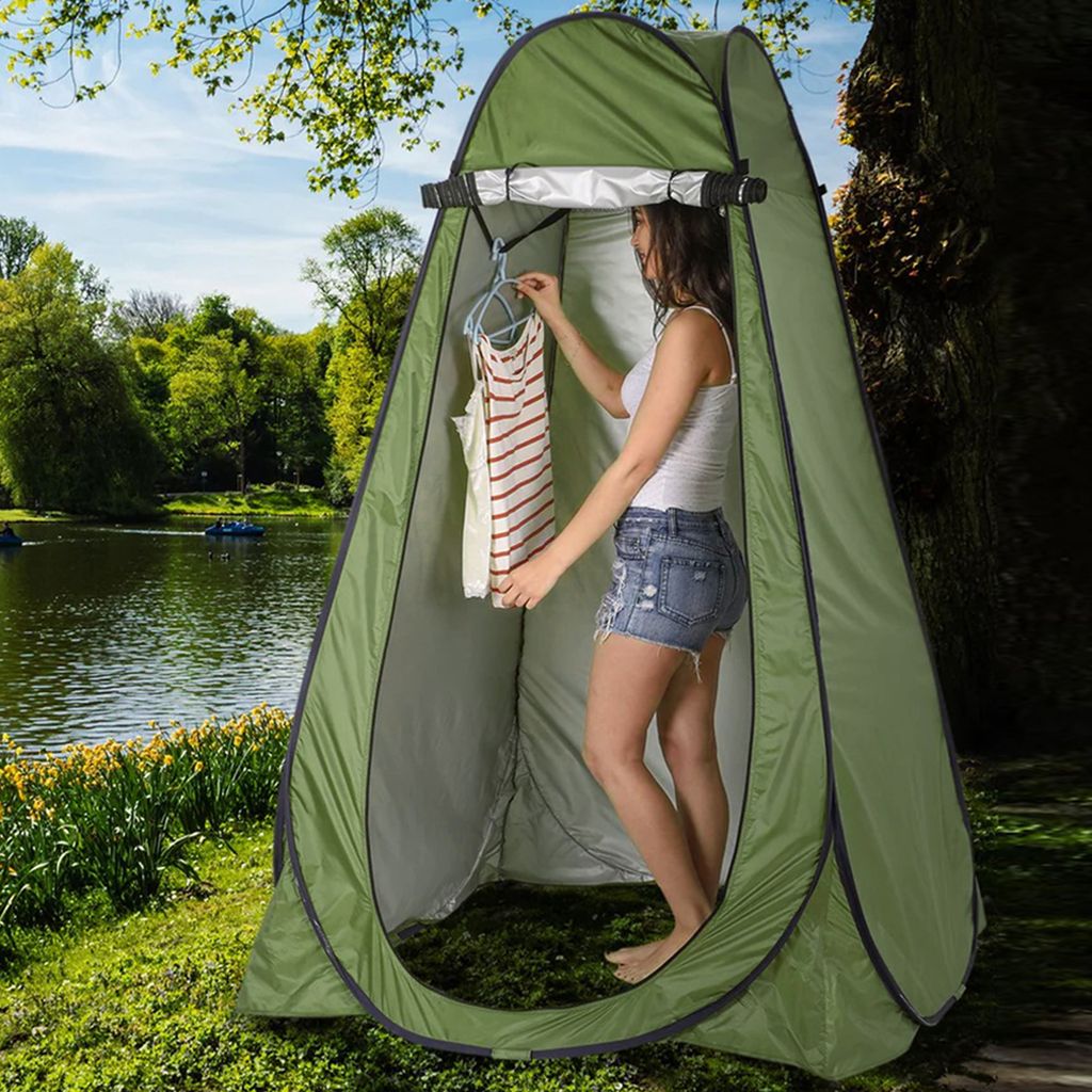 Freetoo Campingzelt, Duschzelt mit Reißverschluss, Produktbild 4