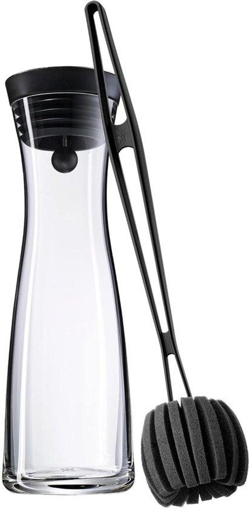 Glaskaraffe mit Silikondeckel 1l hochwertig