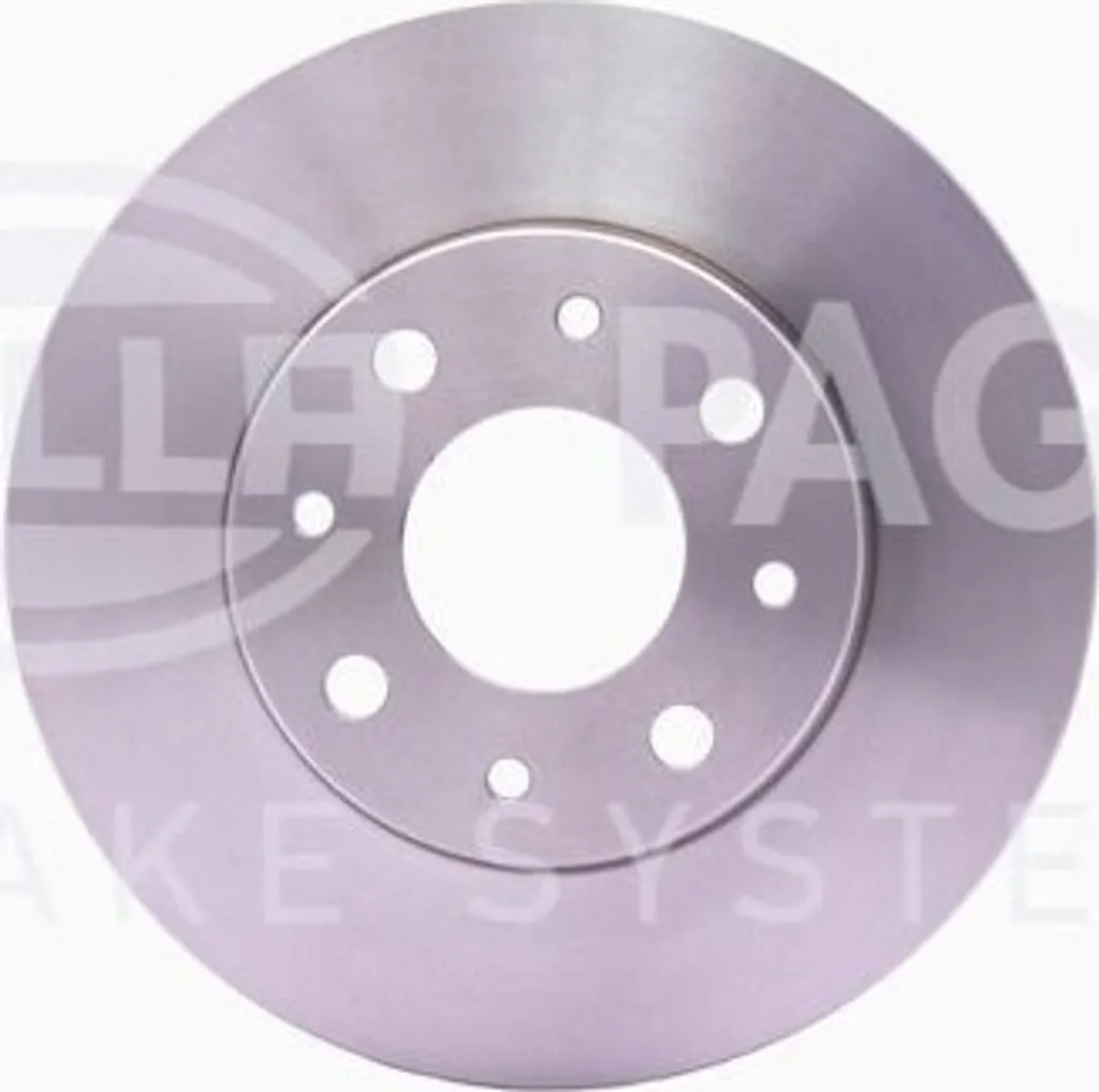 Disque de frein haute performance HELLA 8DD 355 105-881 fonte grise durable