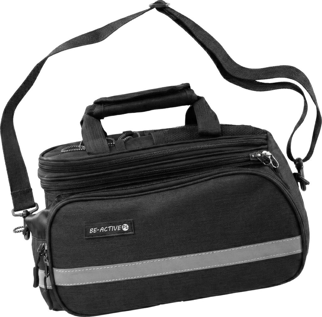 Fahrradtasche 30L wasserdicht – Gepäckträgertasche für Alltag & Touren schwarz