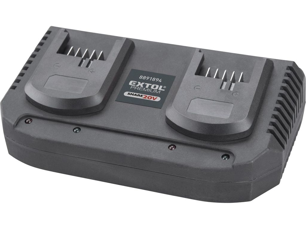 Ladegerät Extol Premium (8891894) SHARE20V, 2x3,5A