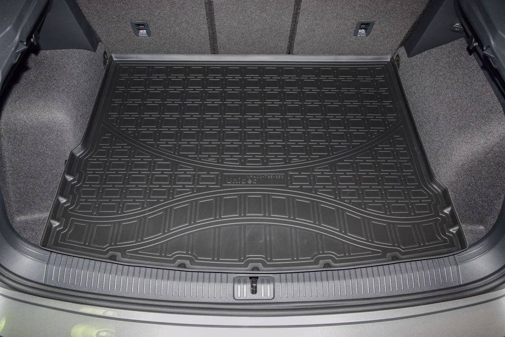 NORM Vasca Baule In TPE Per Skoda Kamiq (dal 2019) - Gomma Su Misura, Bordo 4 Cm, Antiscivolo E Inodore