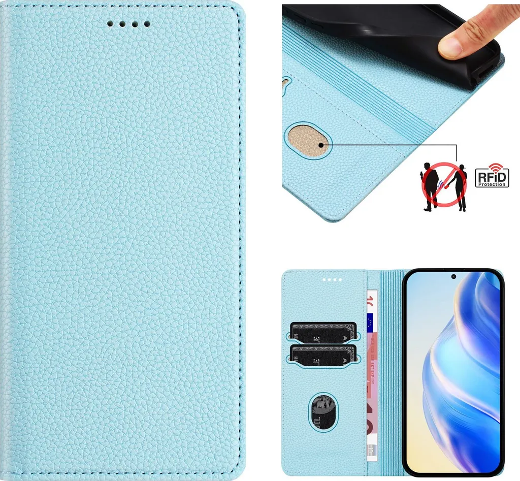 PER OnePlus Nord N100 6.52 Custodia di lusso in pelle