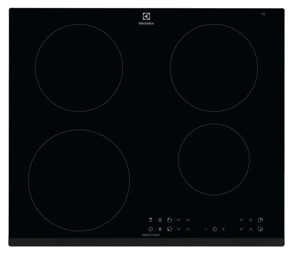 Electrolux LIR60430 Table Induction 60 cm Noire avec 4 Foyers Mixtes
