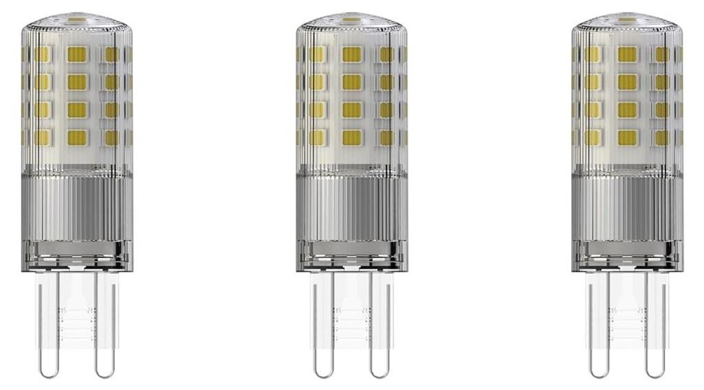 SPL G9 LED Röhrenlampe 4,2W 550lm 2700K Warmweiß 230V Dimmbar 3 Stück