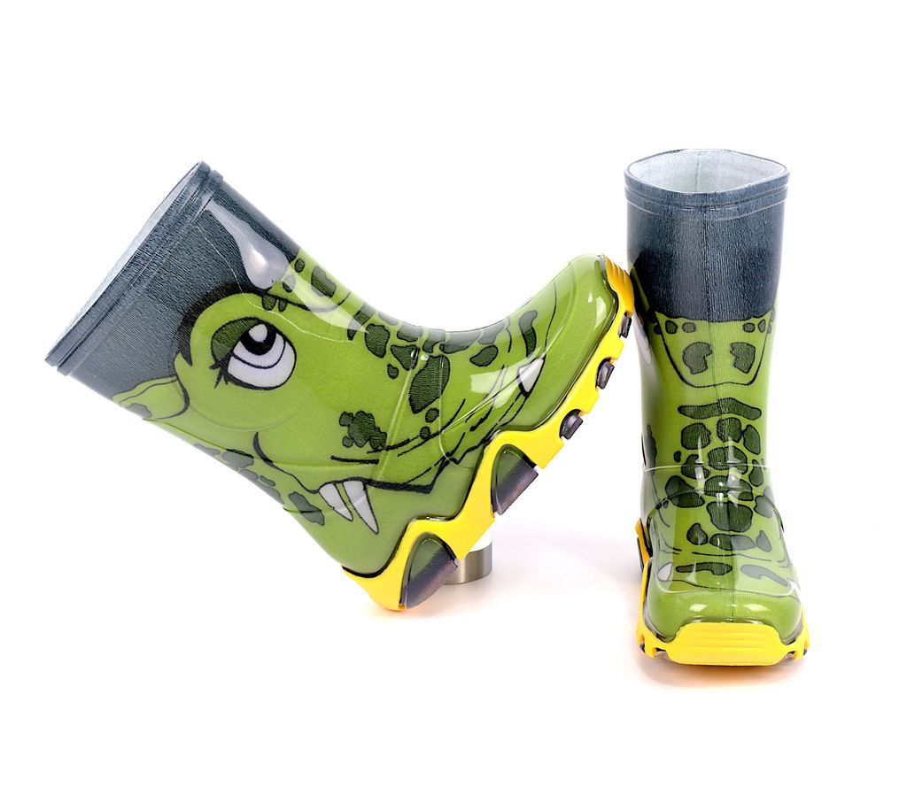 DEMAR Kinder Gummistiefel Regenstiefel reflektierend Produktbild 5