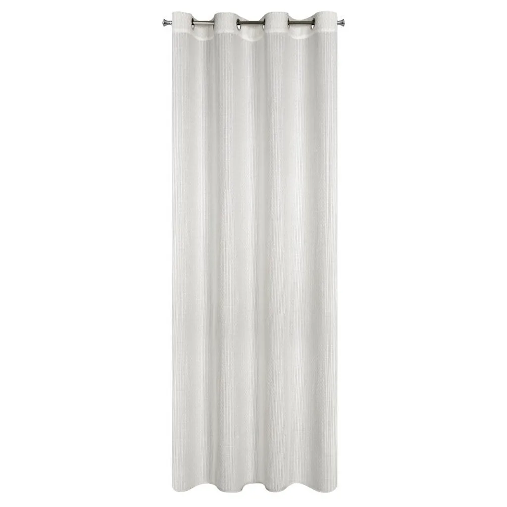 Rideau de Chambre Blanc 140x250 cm - Décoration Fenêtre Salon Madison