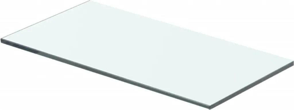Étagère en verre trempé haute résistance 40 x 15 cm épaisseur 8 mm
