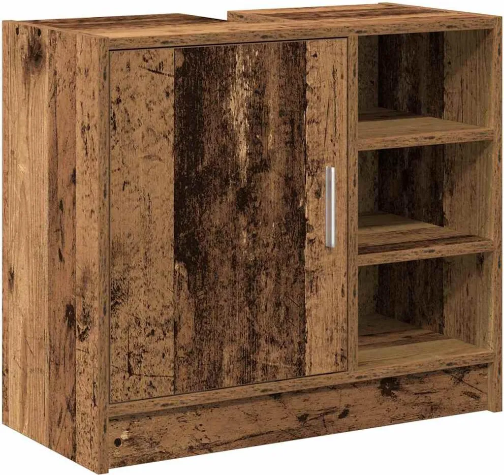 Mobile Bagno Sottolavabo vidaXL Legno Recupero 63cm Eco-Style
