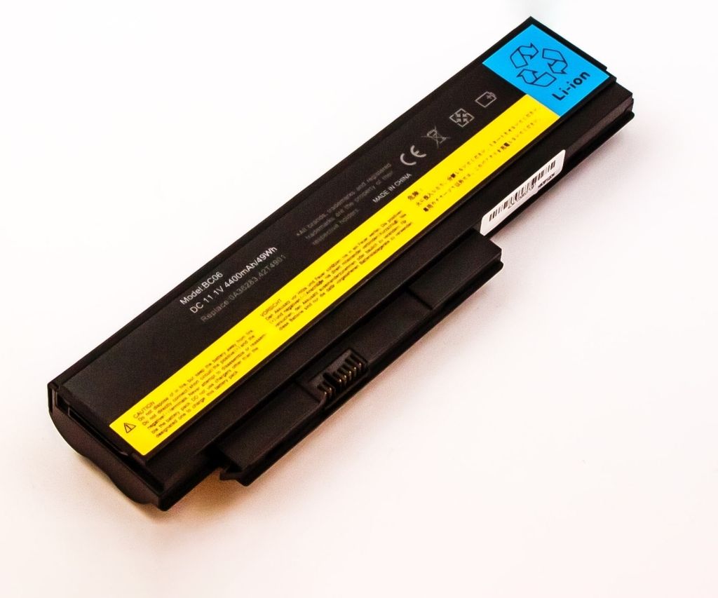Akku für Lenovo ThinkPad X230 Li-Ion 10,8 Volt 4400 mAh schwarz