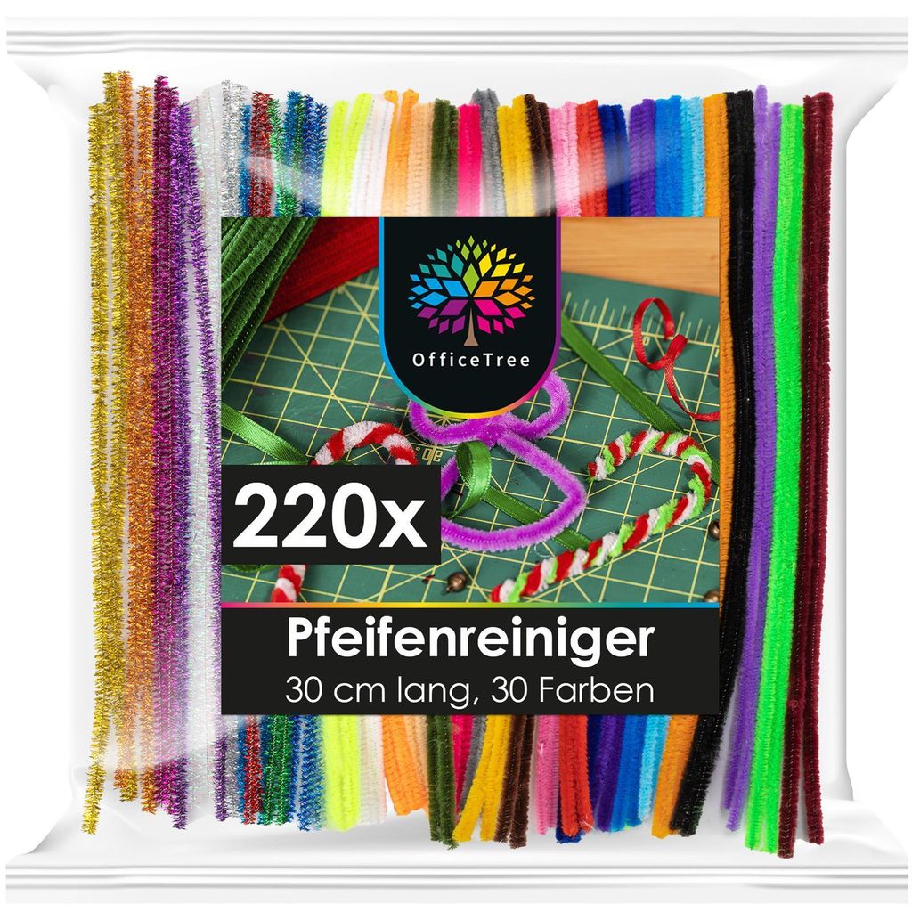OfficeTree: Reinigingsstokjes voor pijpen - 220 stuks, 30 Productafbeelding 