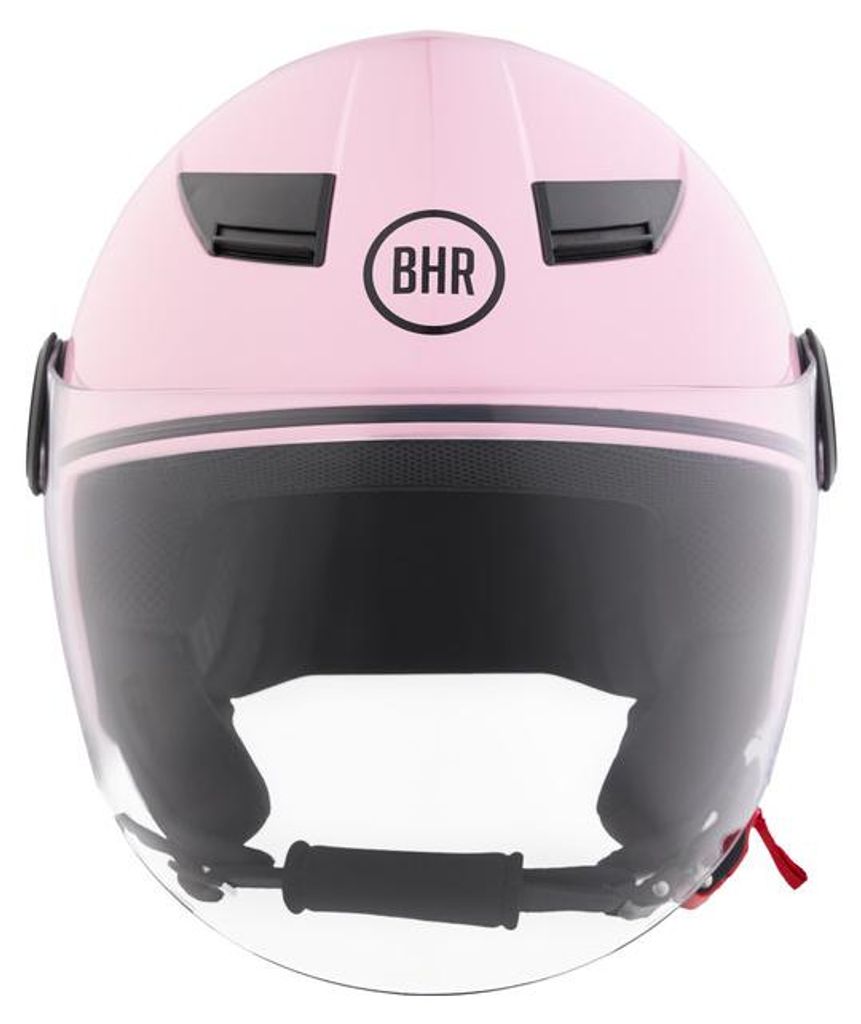 BHR 841 CHILD, Kinder-Motorradhelm Demi-Jet ECE 22.06, Kratzfestes Visier, mikrometrischer Verschluss & modernes Design