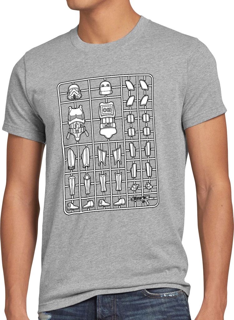 A.N.T. Stormtrooper Bausatz Herren T-Shirt imperium sturmtruppen