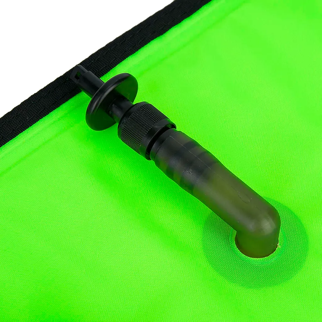 Bouée de Signalisation SMB Surface 120cm Jaune Fluorescent pour Plongée - 7