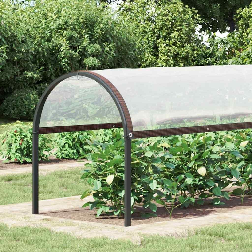 vidaXL Couverture végétale avec œillets 2x4 m polyéthylène Image du produit 