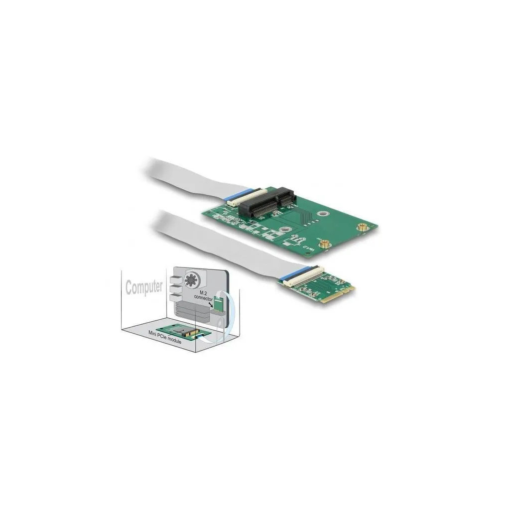 Module Convertisseur M.2 Key A+E vers Mini PCIe - Installation Facile et Stable