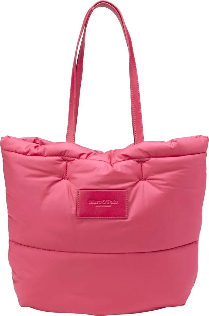 Sac shopper en toile enduite pourpre Joyis de Marc O'Polo chic