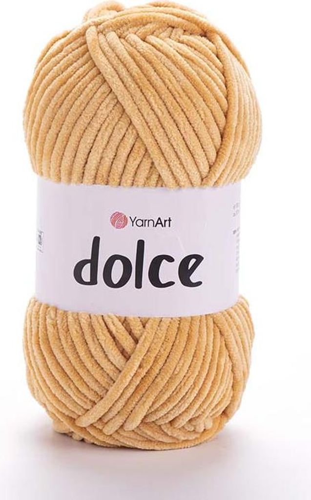 YarnArt Dolce 855 Miodowy, kuscheliges Garn ideal für Kinderbekleidung