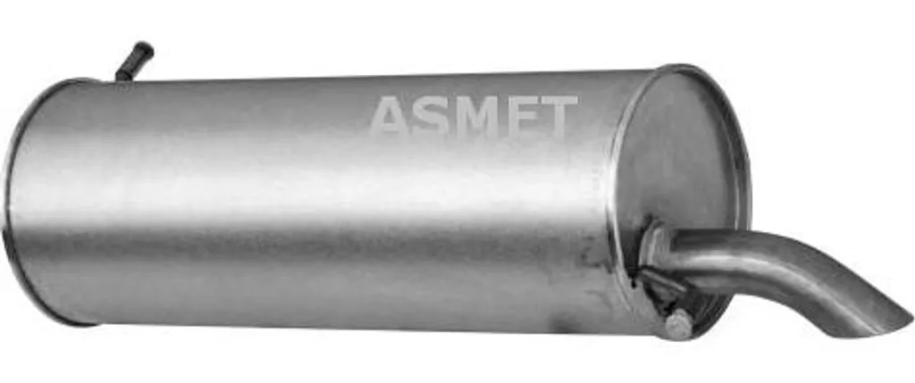 Pot d'échappement arrière compatible C5 ASMET 9060 référence 1726HL