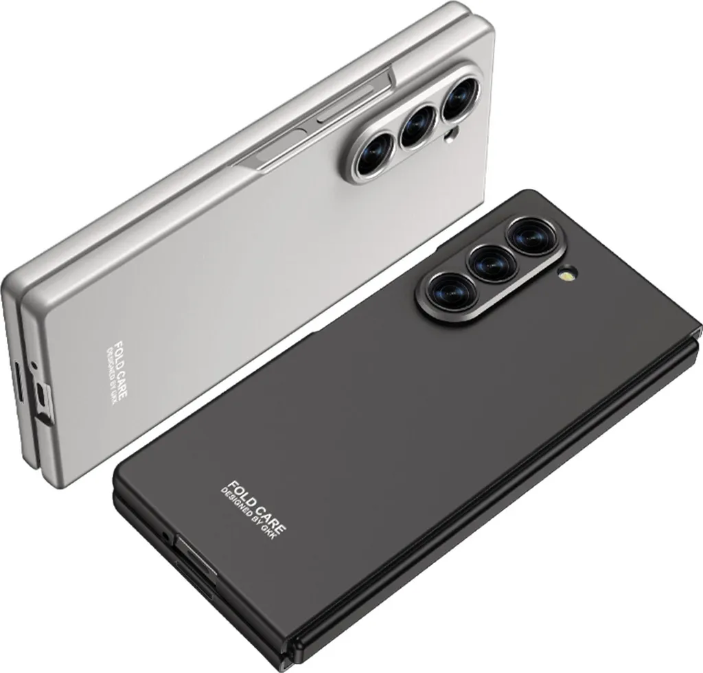 Cover Slim per Samsung Z Fold 7 Argento | PC Matte Shockproof - 2