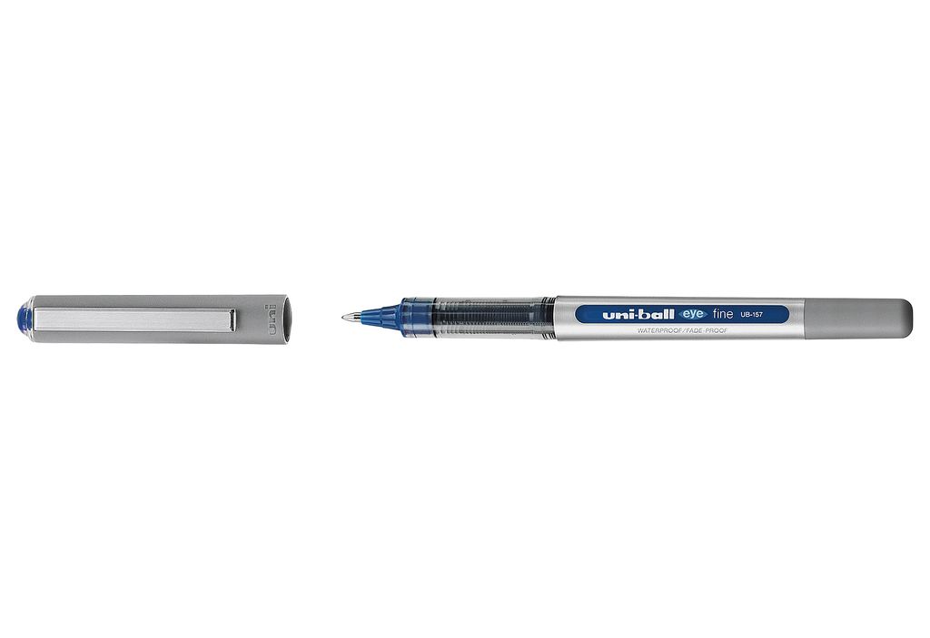 Mitsubishi Tintenroller UNI UB EYE UB-157 0,4mm blau Produktbild 