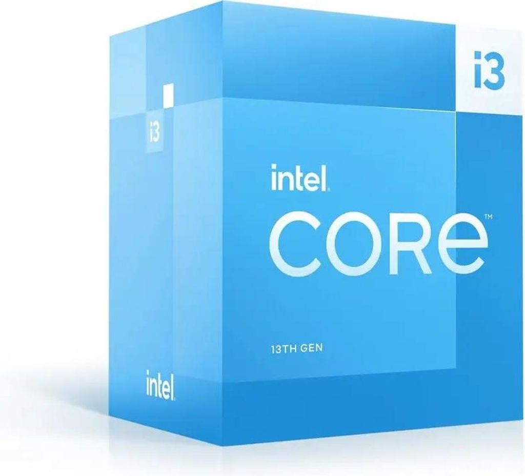 Core i3-13100 3,4Ghz FC-LGA16A 12M Cache Boxed CPU Produktbild 