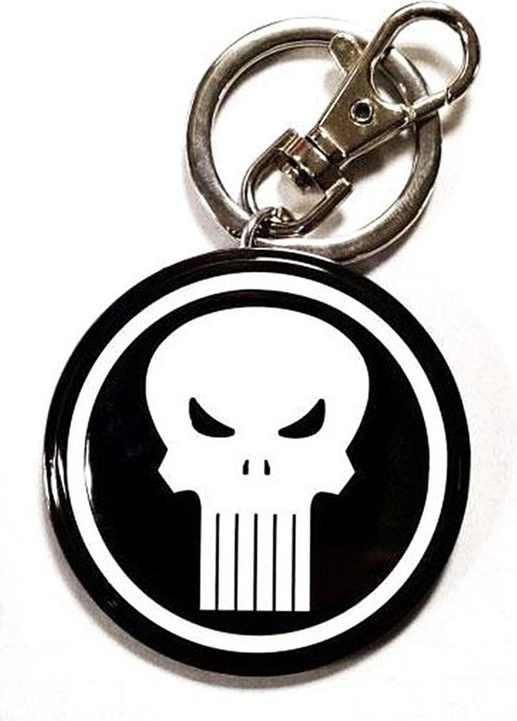 Marvel Comics Metall-Schlüsselanhänger Punisher Logo