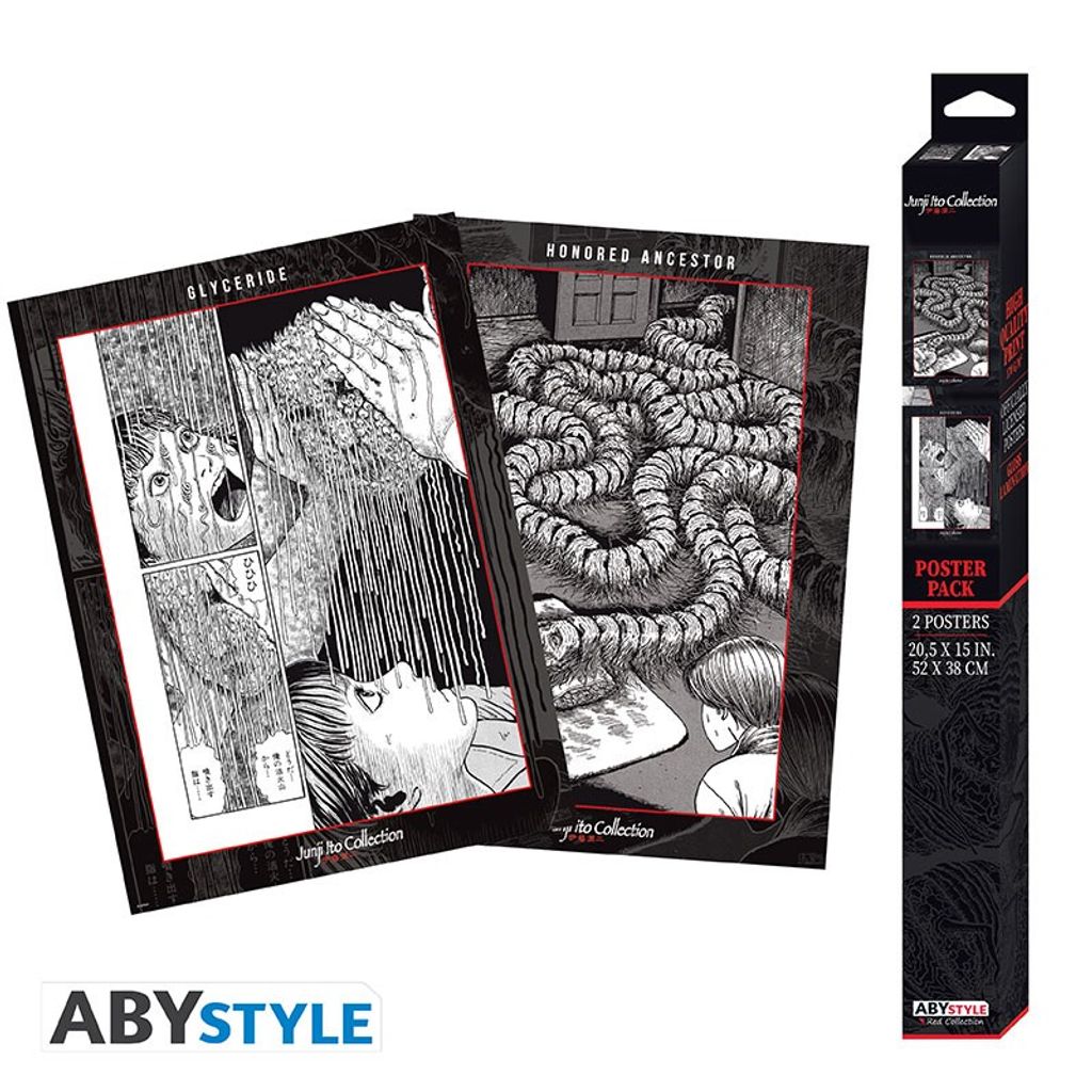 Junji Ito - Artworks - 2 Poster-Set