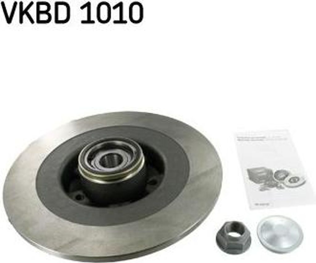 SKF VKBD1010 Bremsscheibe OE 402021651R kompatibel mit Espace, Vel Satis