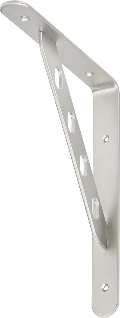 Vormann Garderobenkonsole 250x200x30 mm nickel matt