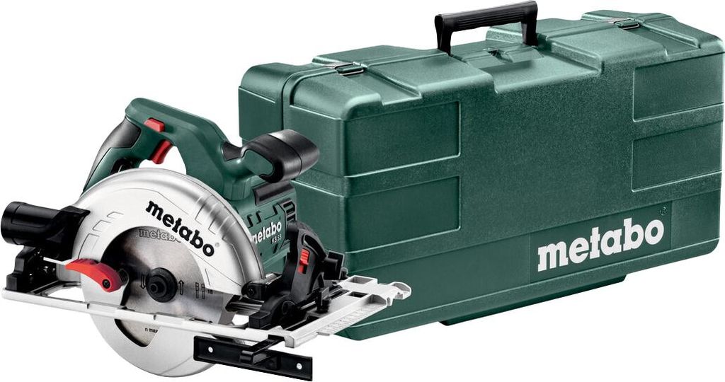 Circular saw KS 55 FS 1200 W - METABO - Case - 600955500 Productafbeelding 
