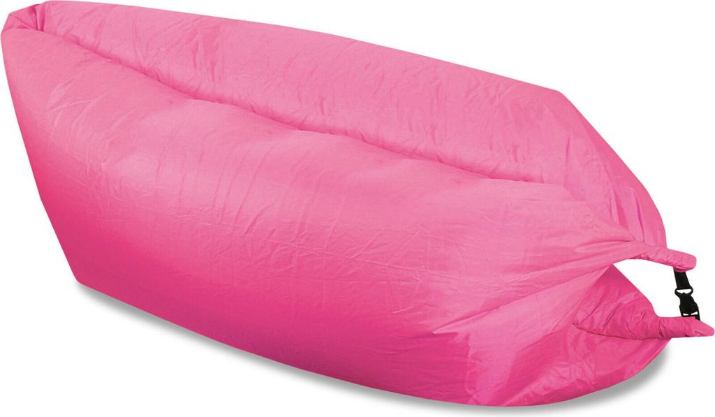 Aga Fotel Worek dmuchany LAZY BAG 200x70 cm Różowy Zdjęcie produktu 