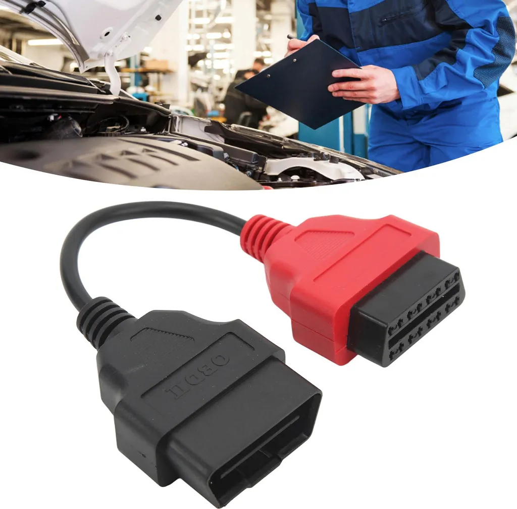 Adattatore Rosso SRS Airbag per FiatEcuScan OBD2 - Ricambio Professionale