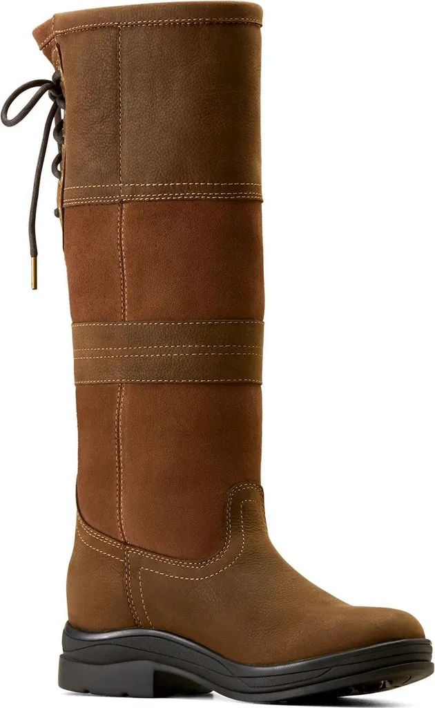 Bottes d'Écurie Ariat Langdale Java H2O idéales pour Cavalier Outdoor