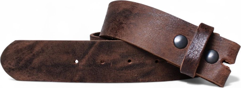 FRONHOFER Wechselgürtel 4 cm, Trachtenleder, Gürtel mit Druckknopf, große Größen erhältlich