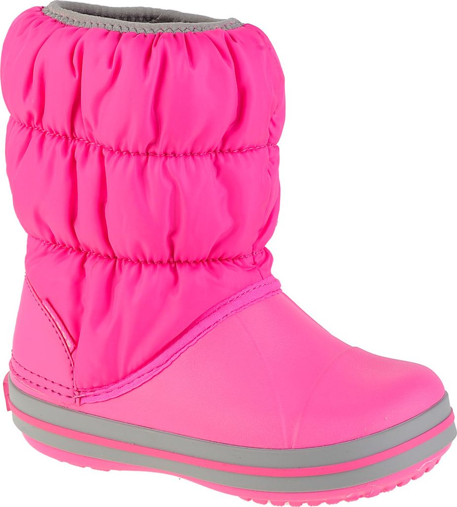 Crocs Winter Puff Boot Kids 14613-6TR, Schneestiefel, für Mädchen, Rosa, Größe: 29/30