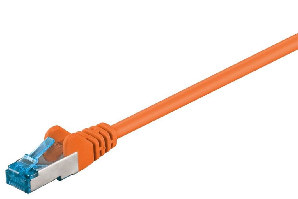 goobay Câble patch Cat 6a S/FTP PIMF orange 3 m Image du produit 