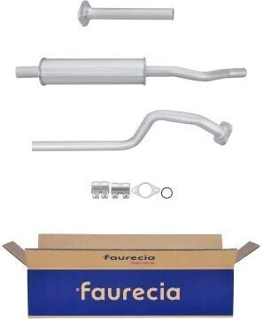 Silencieux avant HELLA 8LB 366 021-851 pour Nissan Almera II