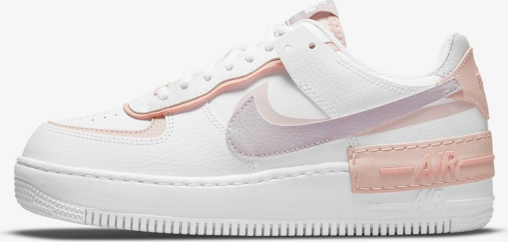 Nike Air Force 1 Shadow "Rose Whisper Amethyst Ash", Größe: 35,5
