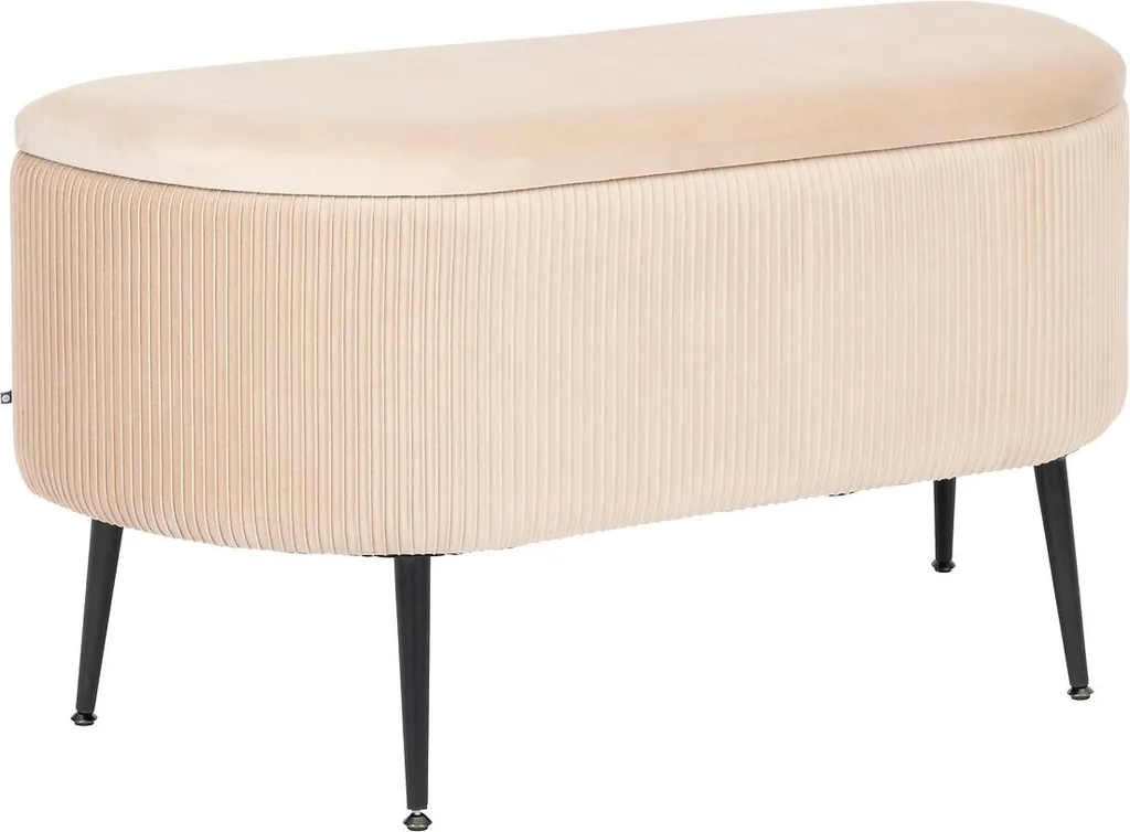 Meuble d'entrée 100cm pour se déchausser, Banc avec rangement SOLARO