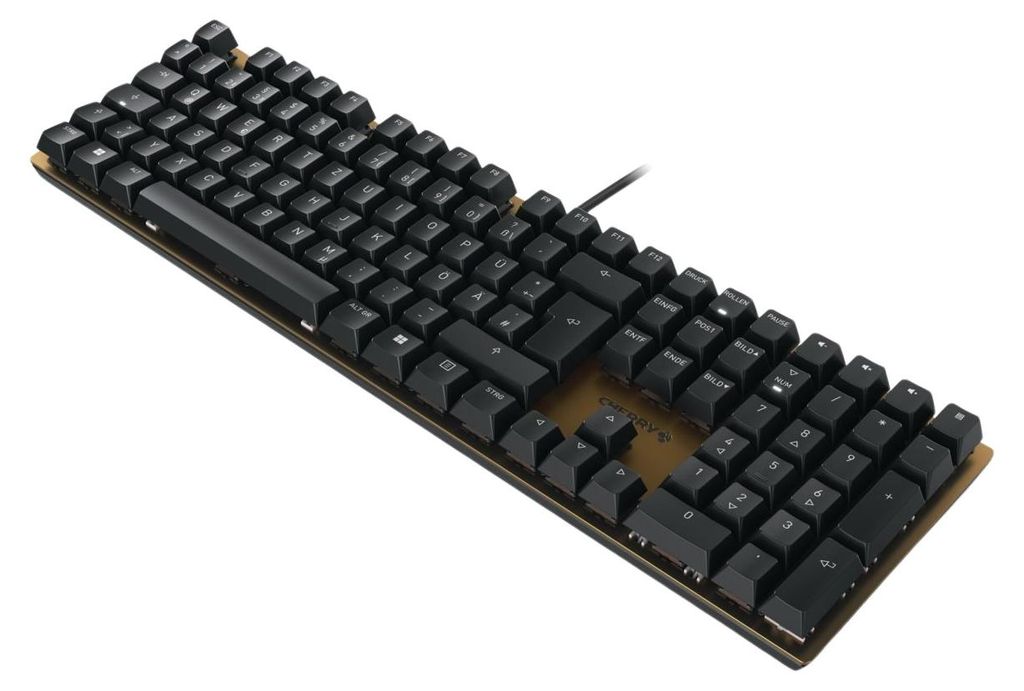 Cherry TAS KC 200 MX Corded DE-Layout sw/br MX2A Silent Red Produktbild 