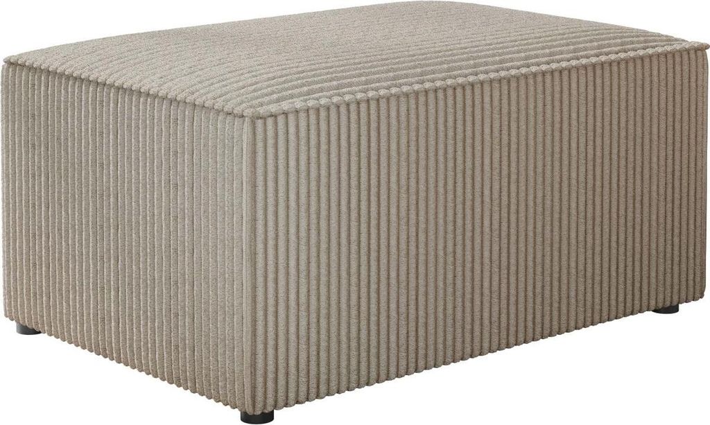 MIRJAN24 Sitzhocker Karl, Stilvoll Polsterhocker vom Hersteller, Moderne Hocker (Farbe: Poso 02)