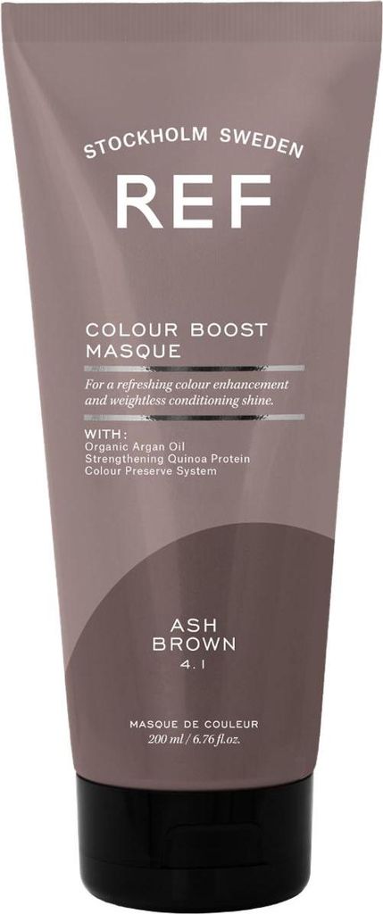 REF Colour Boost Masque (Ash Brown 4.1) 200 ml Produktbild 